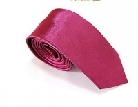 BT001 custom made Sequin tie men's and women's tie formal Korean narrow tie wedding party performance stage tie manufacturer side view